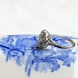 Art Deco Target Diamond Ring