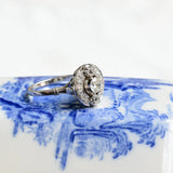 Art Deco Target Diamond Ring