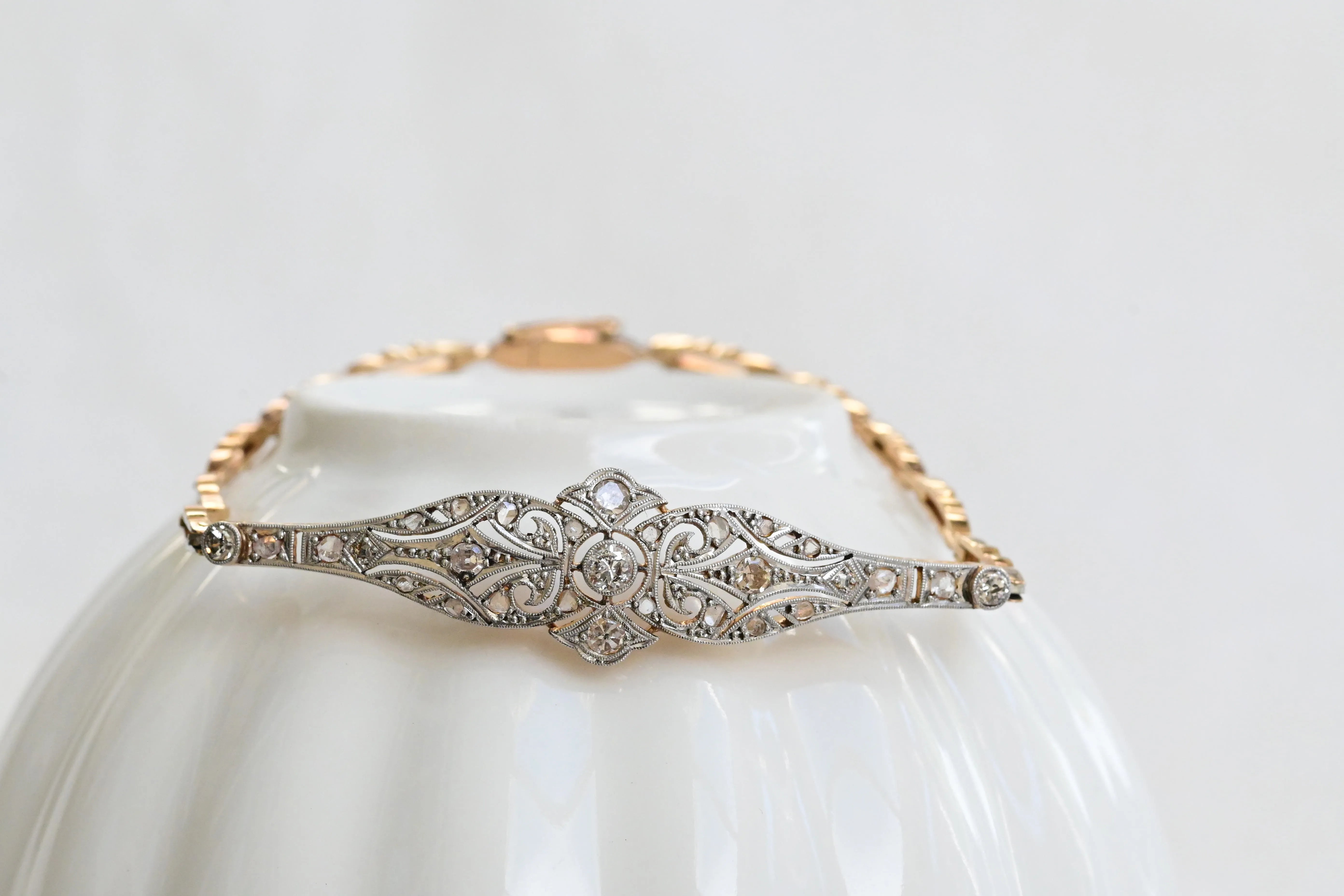 Art deco diamond bracelet