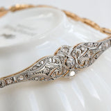 Art deco diamond bracelet