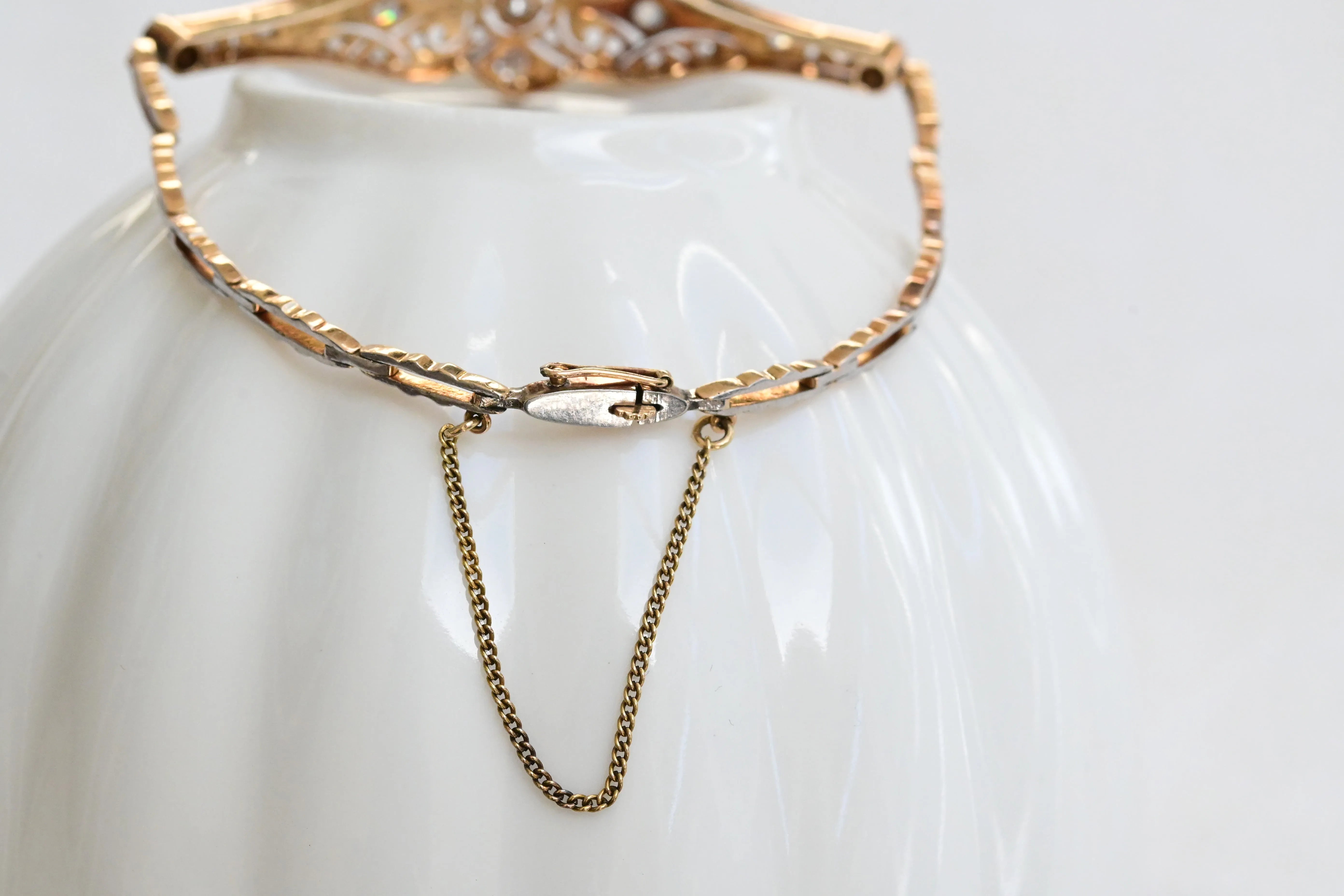 Art deco diamond bracelet
