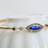 Vintage 1920s sapphire and diamond bracelet