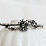 Art nouveau flower bracelet
