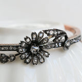 Art nouveau flower bracelet