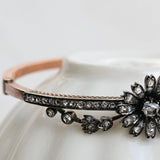 Art nouveau flower bracelet