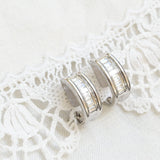 Vintage diamond earrings