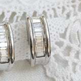 Vintage diamond earrings