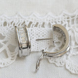 Vintage diamond earrings