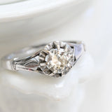 Vintage solitaire ring