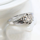 Vintage solitaire ring