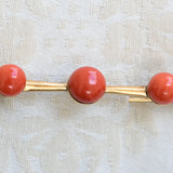 Vintage Coral Brooch