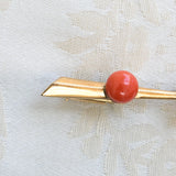 Vintage Coral Brooch