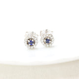 Vintage sapphire earrings