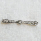 Vintage diamond brooch