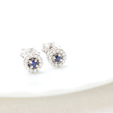 Vintage sapphire earrings