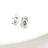 Vintage sapphire earrings