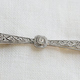 Vintage diamond brooch