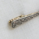 Vintage diamond brooch