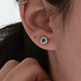 Vintage sapphire earrings