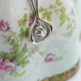 Vintage diamond drop necklace
