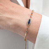 Vintage 1920s sapphire and diamond bracelet