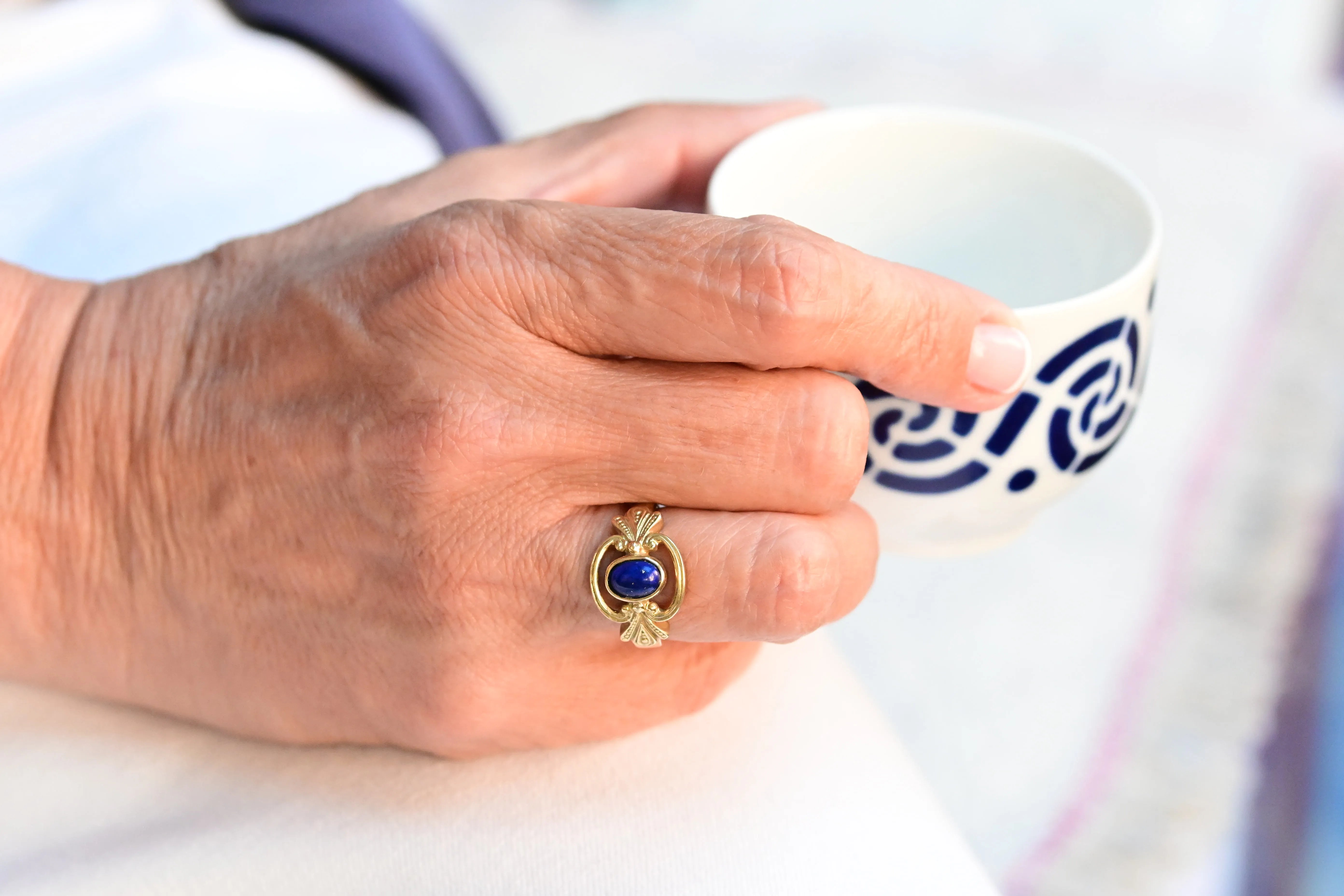 Antique Lapis Lazuli Ring