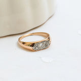 Bague Art déco en diamant