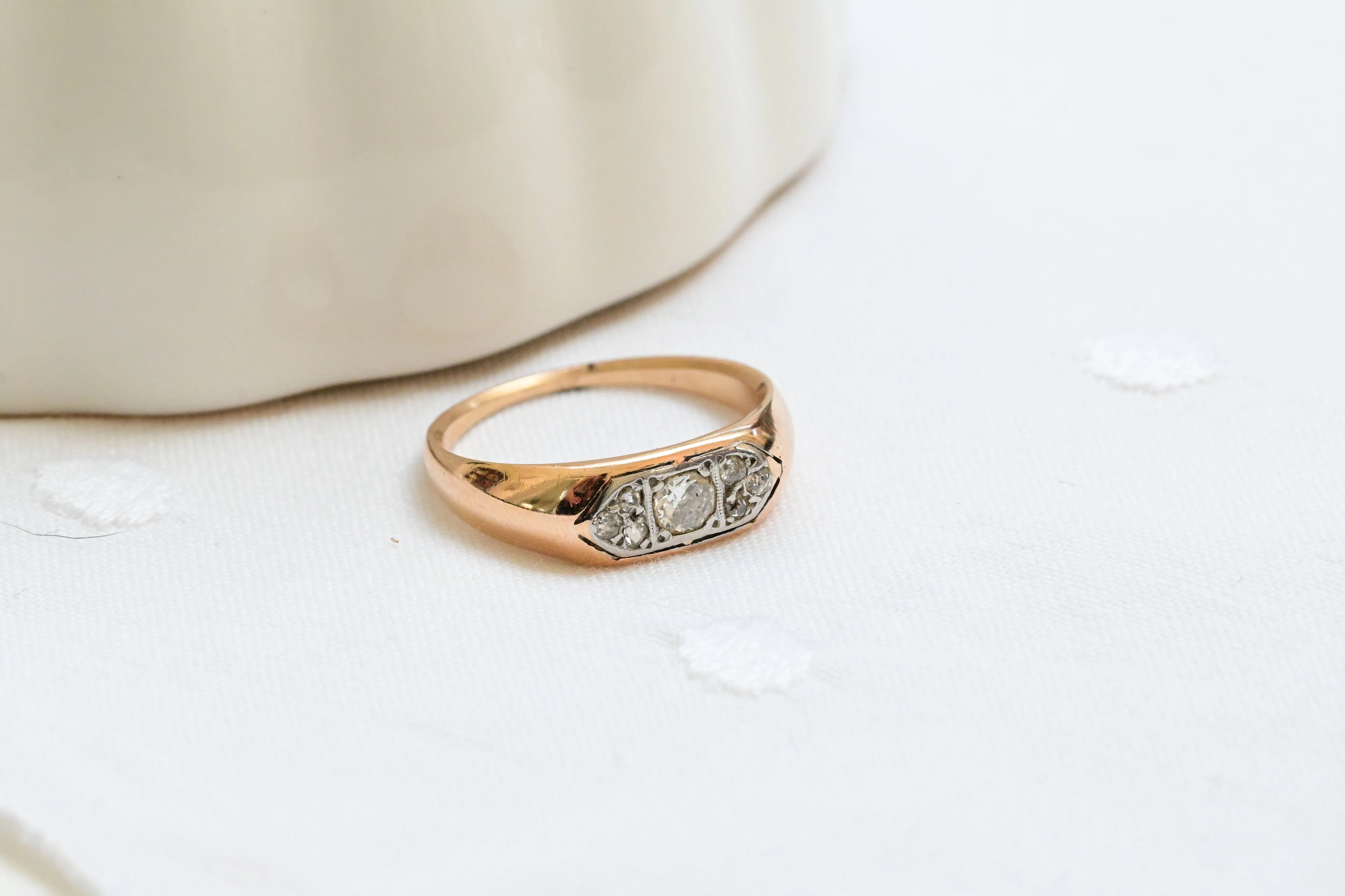 Art deco diamond ring
