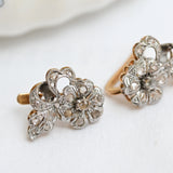 Art nouveau floral earrings