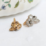 Art nouveau floral earrings