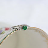 Vintage 80s cocktail ring