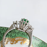 Vintage 80s cocktail ring