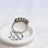 Mid 20th centiry half wedding ring