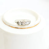 Diamant-Triplettring