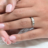 Diamant-Triplettring