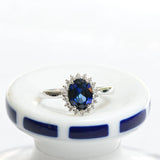 Sapphire rosette ring
