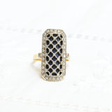 Vintage lattice ring
