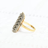 Vintage lattice ring