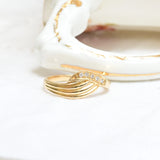 Vintage yellow gold ring