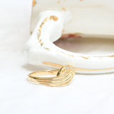 Vintage yellow gold ring