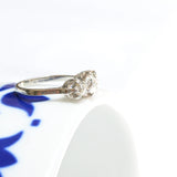 1950s three-stone diamond ring