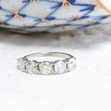 Vintage Ewigkeitsring mit fünf Ringen