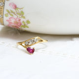 Vintage ruby ring