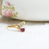 Vintage ruby ring