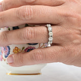 Vintage Ewigkeitsring mit fünf Ringen