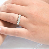 Vintage five diamond ring