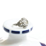 Art deco solitaire ring