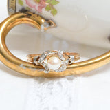 Antique pearl ring