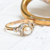 Antique pearl ring