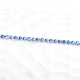 Vintage sapphire tennis bracelet